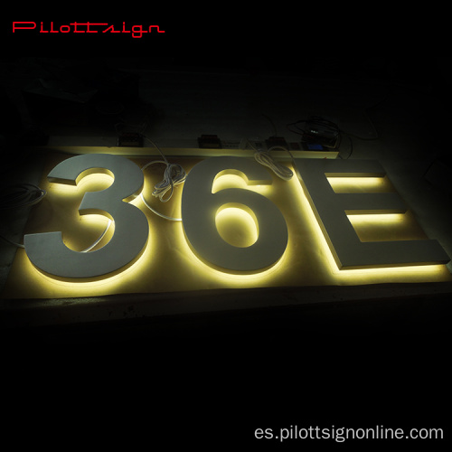 Decoración personalizable popular 12 / 24V acrílico LED signo